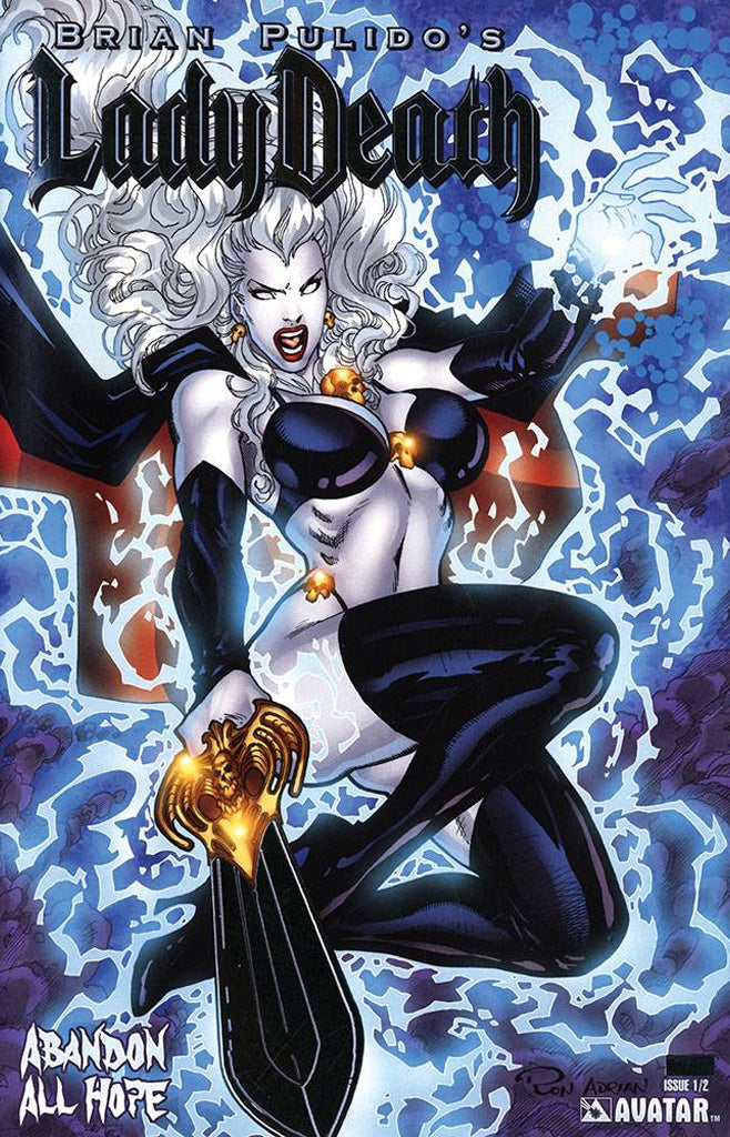 Lady Death: Abandon All Hope #½ Platinum Foil Cover
