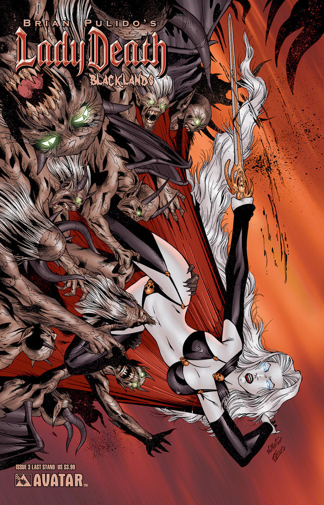 Lady Death: Blacklands #3 Last Stand Cover