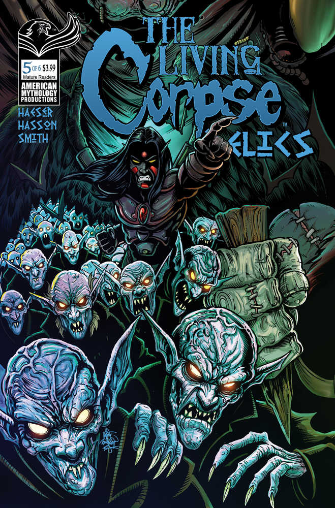 American Mythology Productions Living Corpse Relics #5 Buz Hasson