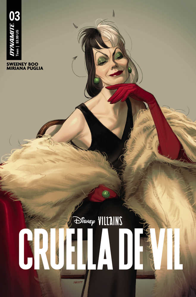 Dynamite Entertainment Disney Villains: Cruella De Vil #3 Sway