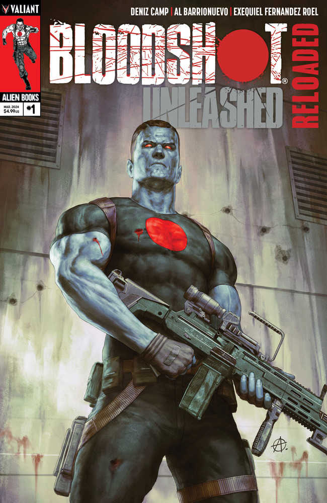 Valiant Entertainment Bloodshot Unleashed Reloaded #1 Agustin Alessio