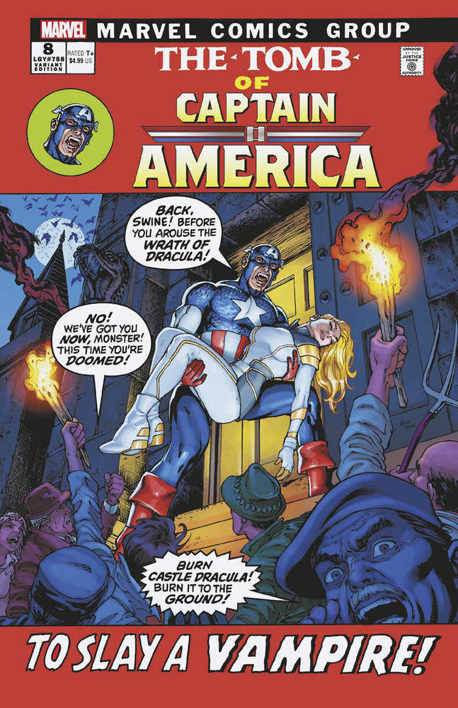 Marvel Comics Captain America #8 David Yardin