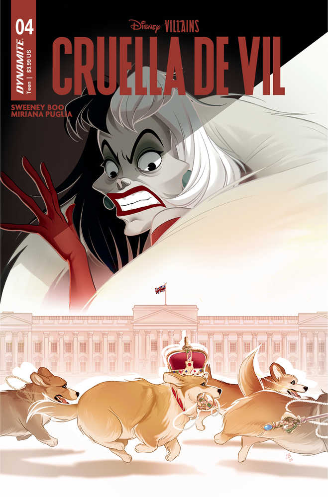 Dynamite Entertainment Disney Villains: Cruella De Vil #4 Sweeney Boo