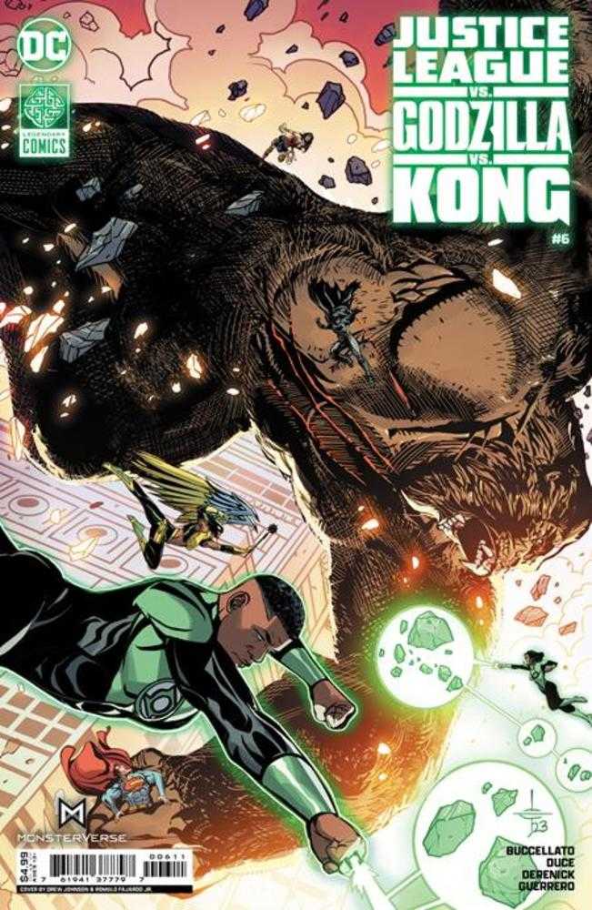 DC Comics Justice League Vs. Godzilla Vs. Kong #6 Drew Edward Johnson