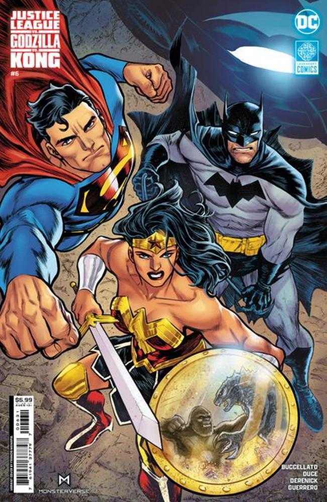 DC Comics Justice League Vs. Godzilla Vs. Kong #6 Francis Manapul