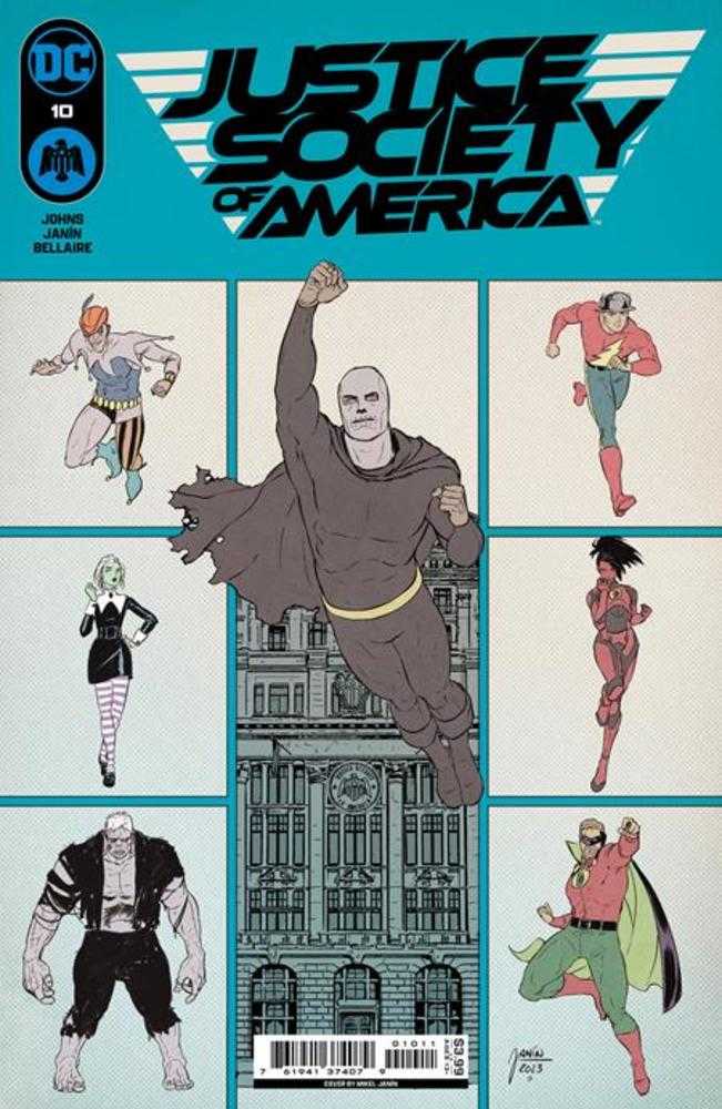 DC Comics Justice Society Of America #10 Mikel Janin
