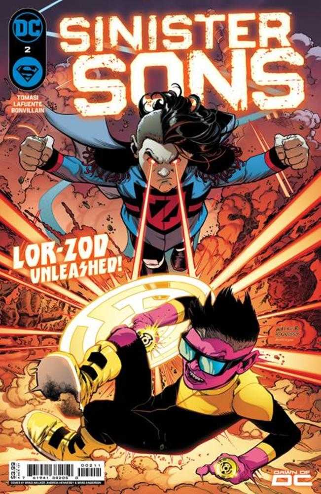 DC Comics Sinister Sons #2 Brad Walker