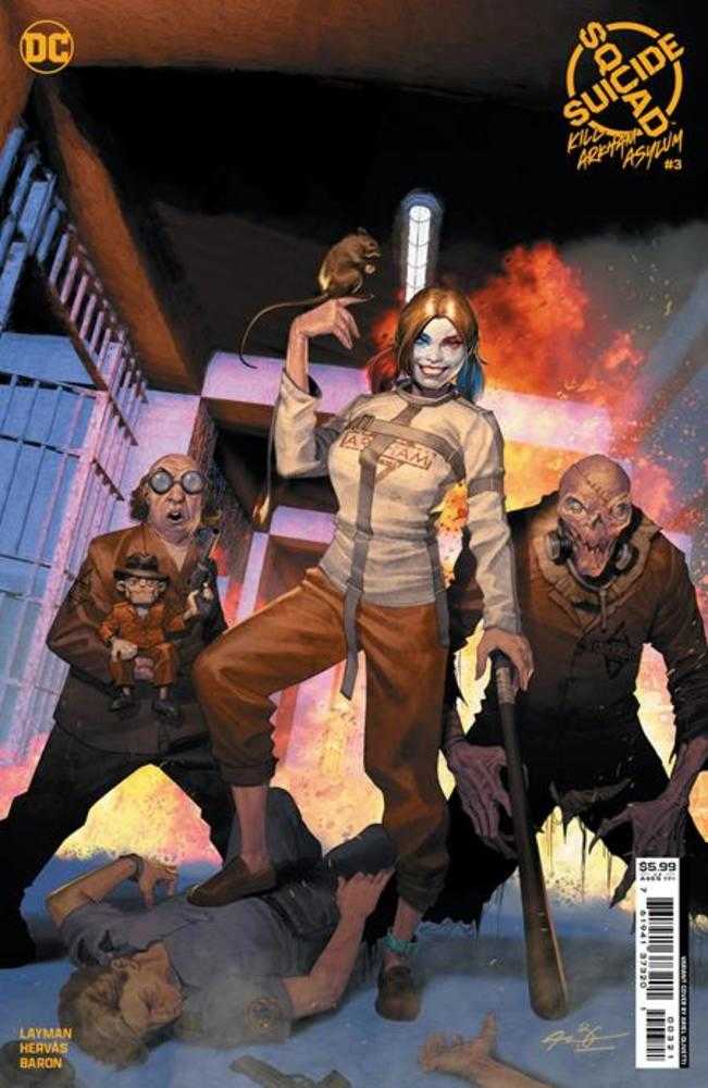 DC Comics Suicide Squad: Kill Arkham Asylum #3 Ariel Olivetti