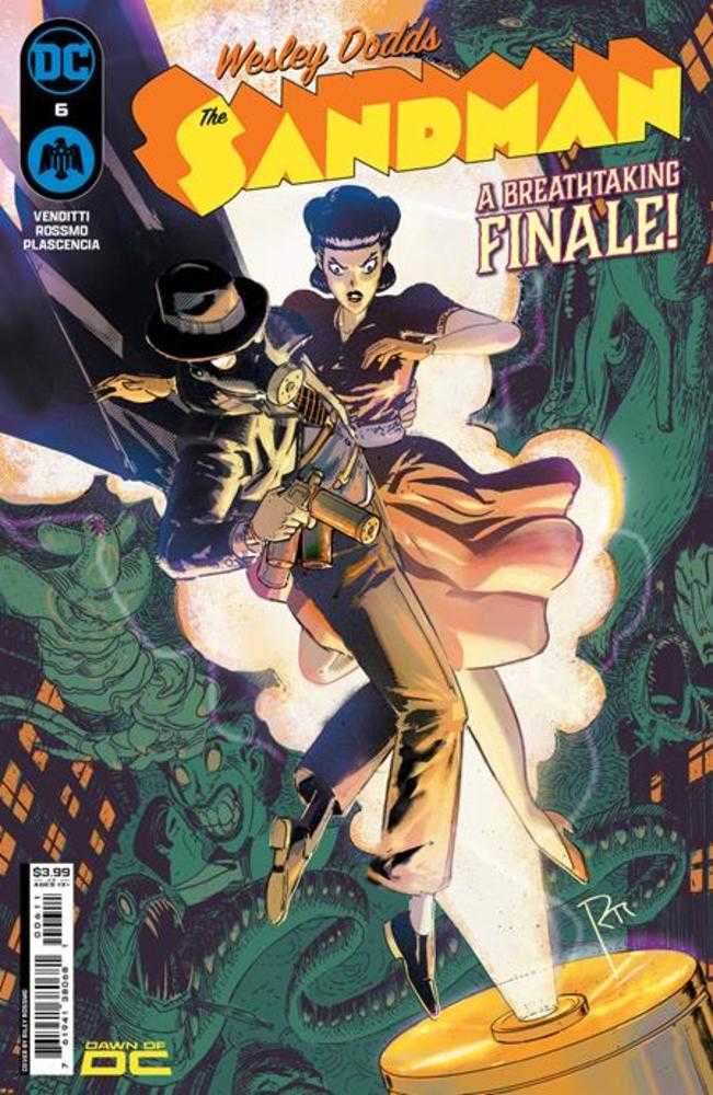 DC Comics Wesley Dodds The Sandman #6 Riley Rossmo