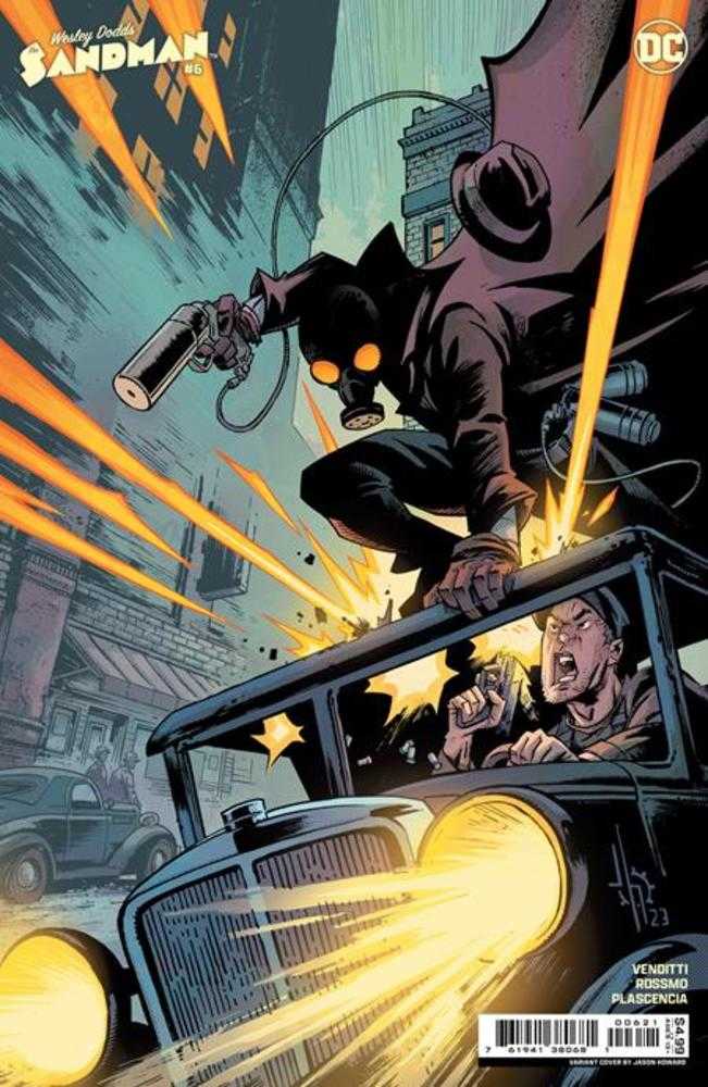 DC Comics Wesley Dodds The Sandman #6 Jason Howard