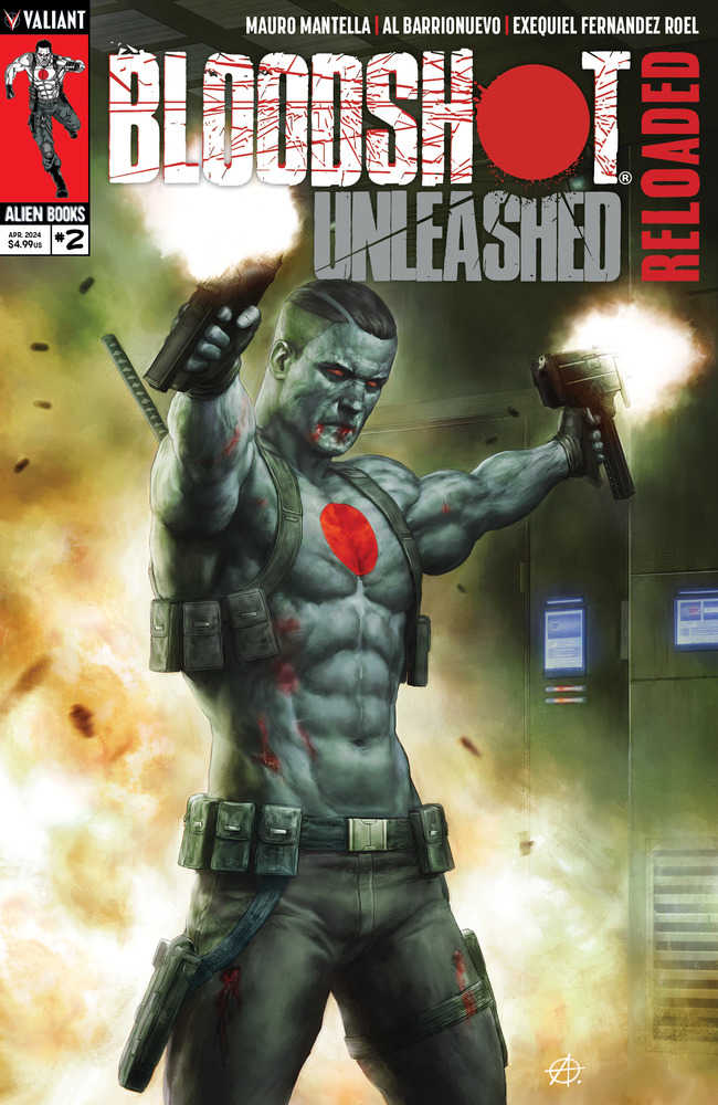 Valiant Entertainment Bloodshot Unleashed Reloaded #2 Agustin Alessio
