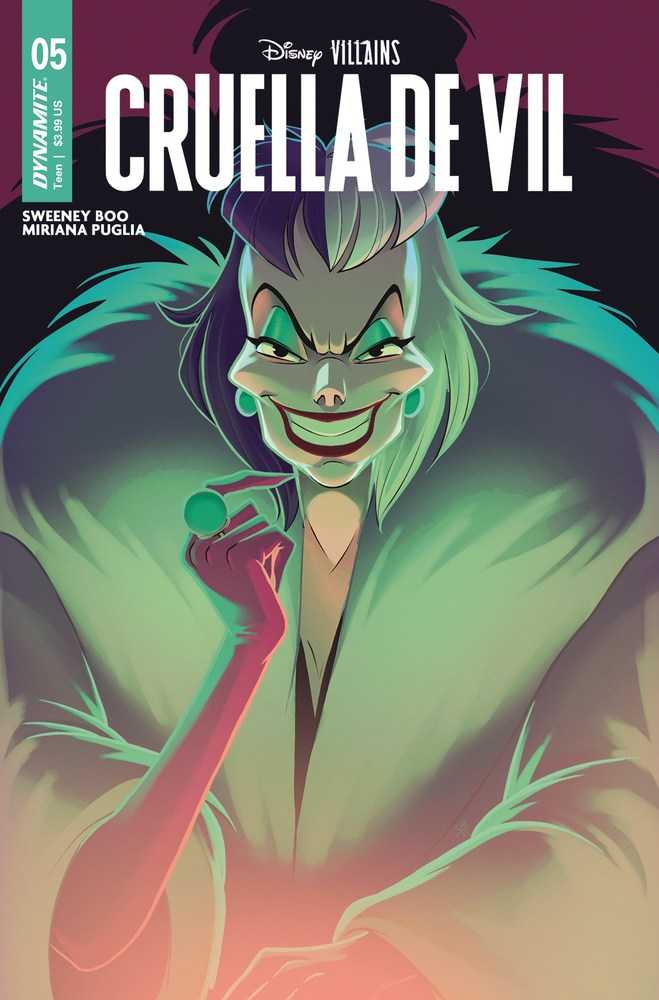 Dynamite Entertainment Disney Villains: Cruella De Vil #5 Sweeney Boo