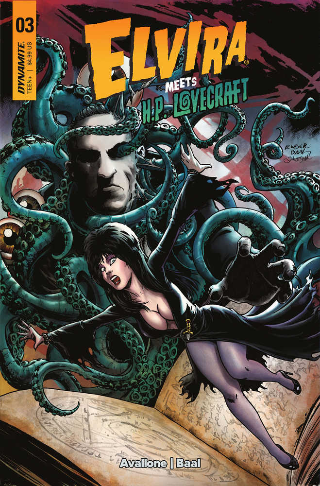 Dynamite Entertainment Elvira Meets Hp Lovecraft #3 Kewber Baal