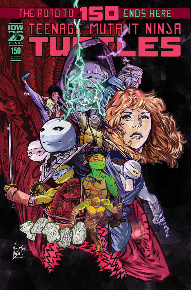 IDW Publishing TMNT Ongoing #150 Vincenzo Federici