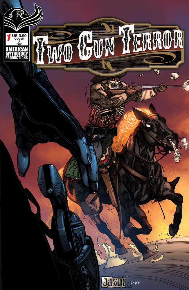American Mythology Productions Two Gun Terror #1 Jason Craig
