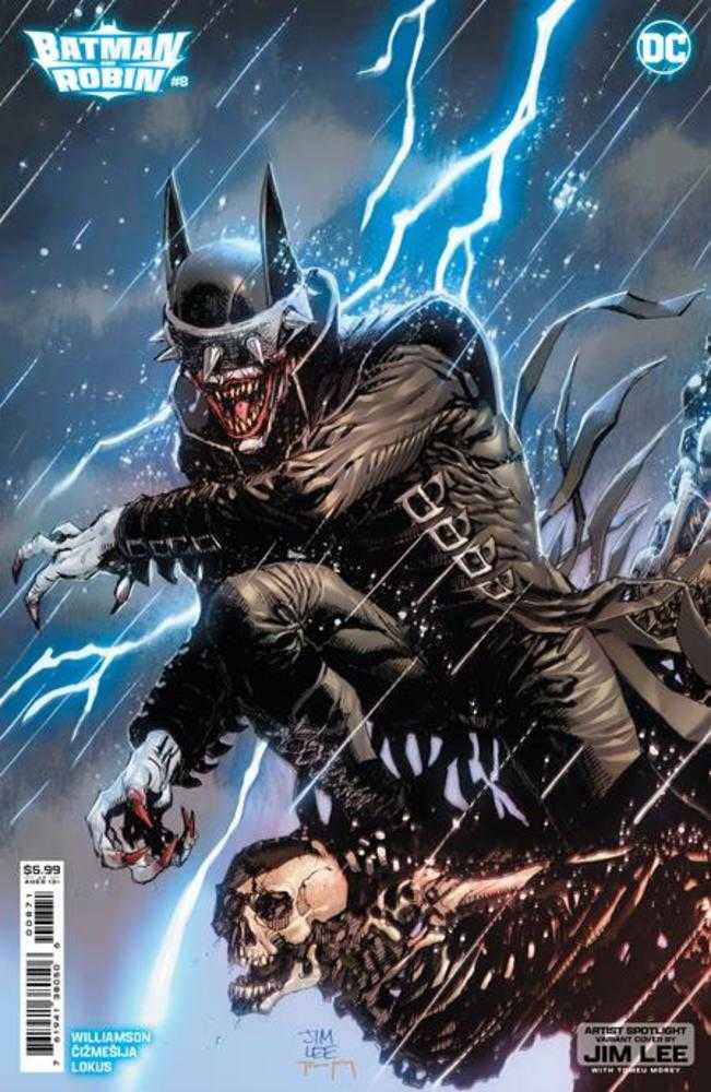 DC Comics Batman And Robin #8 Jim Lee