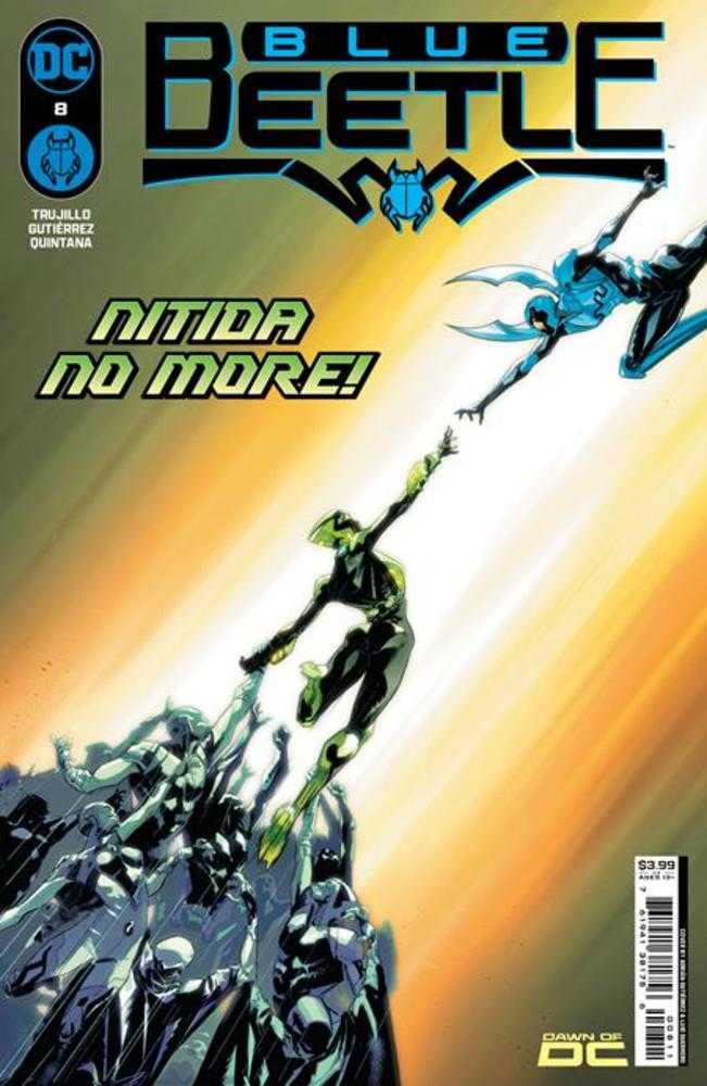 DC Comics Blue Beetle #8 Adrian Gutierrez