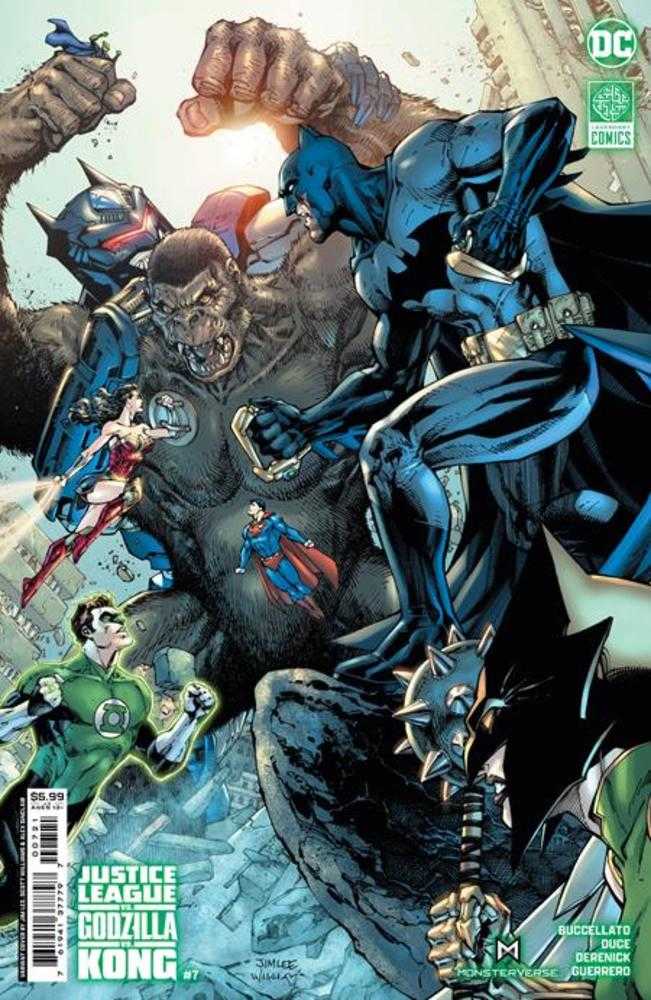 DC Comics Justice League Vs. Godzilla Vs. Kong #7 Scott Williams