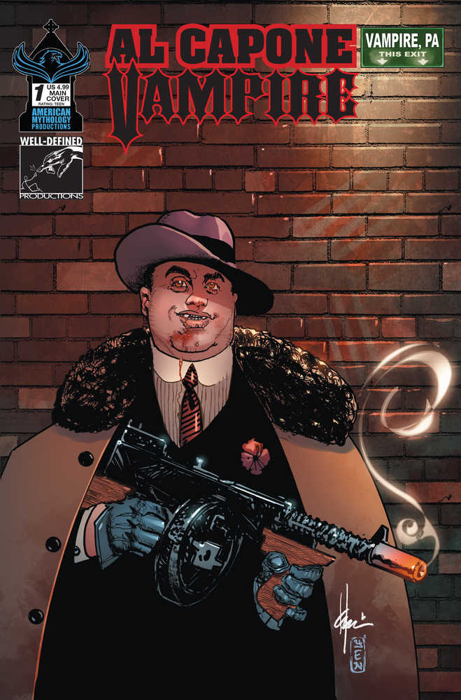 American Mythology Productions Al Capone Vampire #1 Howard Chaykin