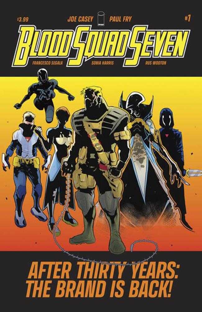 Image Comics Blood Squad Seven #1 Paul Fry