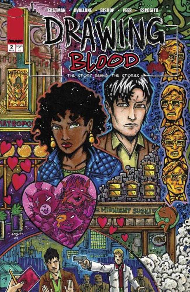 Image Comics Drawing Blood #2 Kevin Eastman
