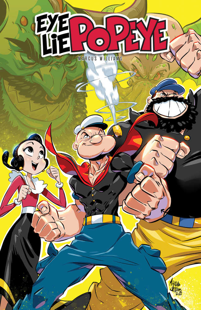Massive Publishing Eye Lie Popeye #1 Marcus Williams