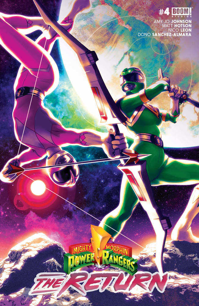 Boom! Studios Mighty Morphin Power Rangers The Return #4 Goni Montes