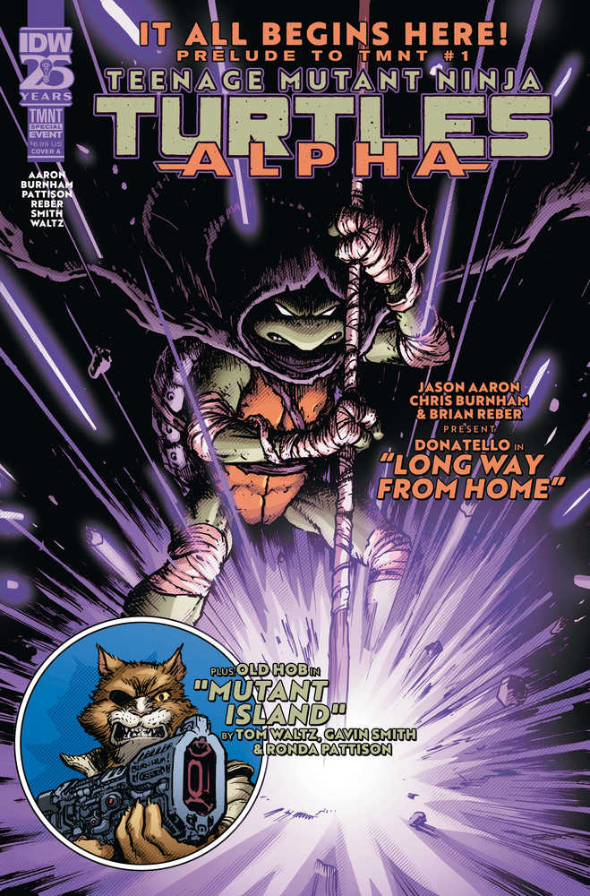 IDW Publishing Teenage Mutant Ninja Turtles Alpha #1 Chris Burnham