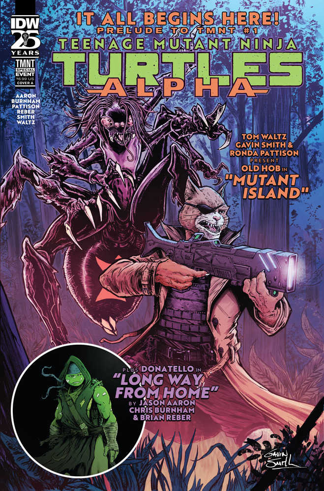 IDW Publishing Teenage Mutant Ninja Turtles Alpha #1 Gavin Smith