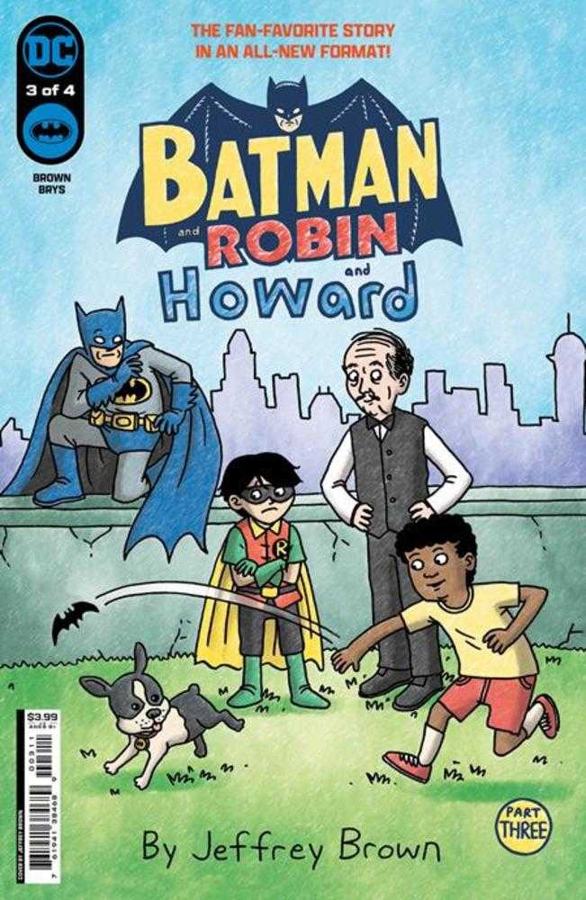 DC Comics Batman And Robin And Howard #3 Jeffrey Brown