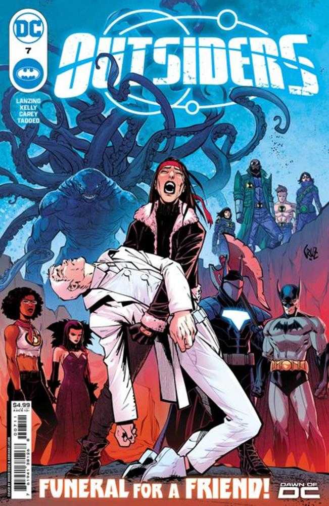 DC Comics Outsiders #7 Roger Cruz