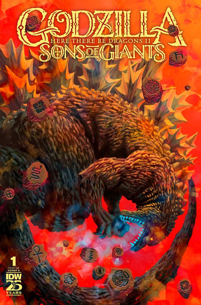 IDW Publishing Godzilla Here There Be Dragons II Sons Of Giants #1 Inaki Miranda