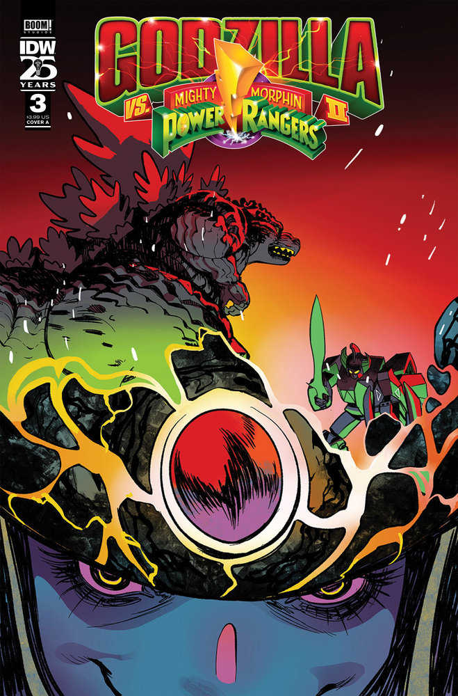 IDW Publishing Godzilla Vs Power Ranger II #3 Baldemar Rivas