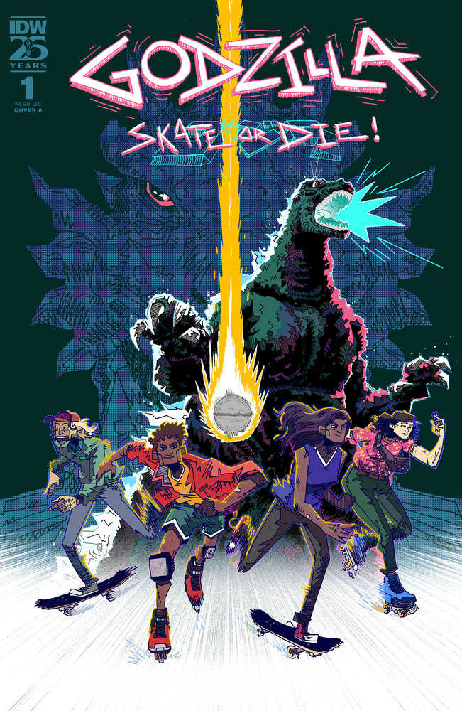 IDW Publishing Godzilla Skate Or Die #1 Louie Joyce