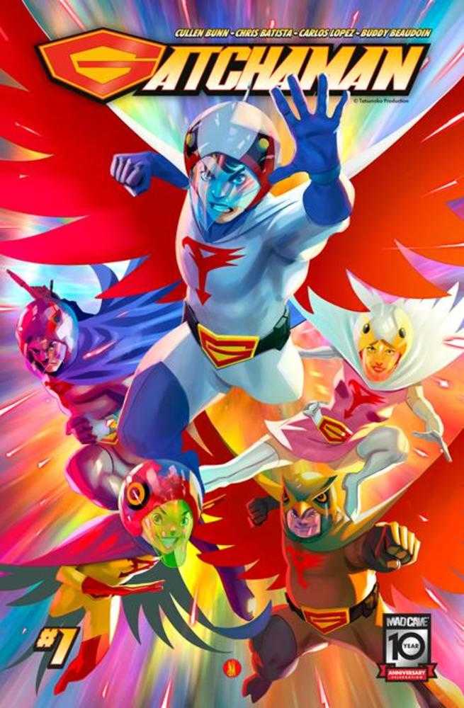 Mad Cave Studios Gatchaman #1 Inaki Miranda
