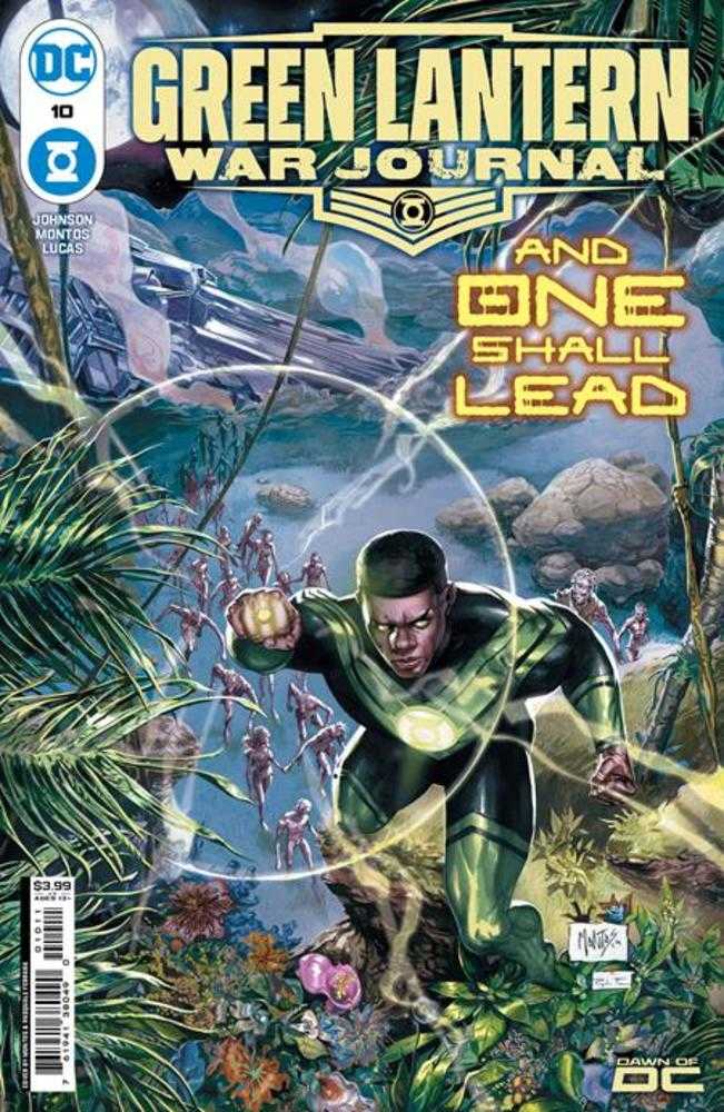 DC Comics Green Lantern War Journal #10 Montos