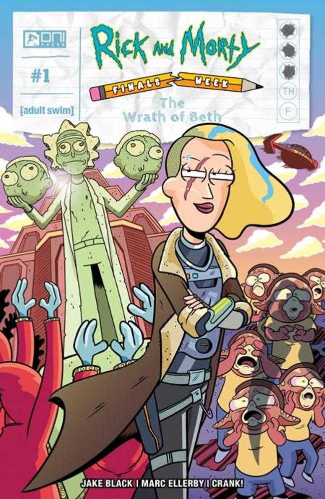 Oni Press Rick And Morty Finals Week #1 Marc Ellerby