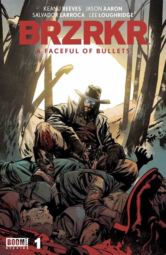 Boom! Studios Brzrkr A Faceful Of Bullets #1 Francesco Manna