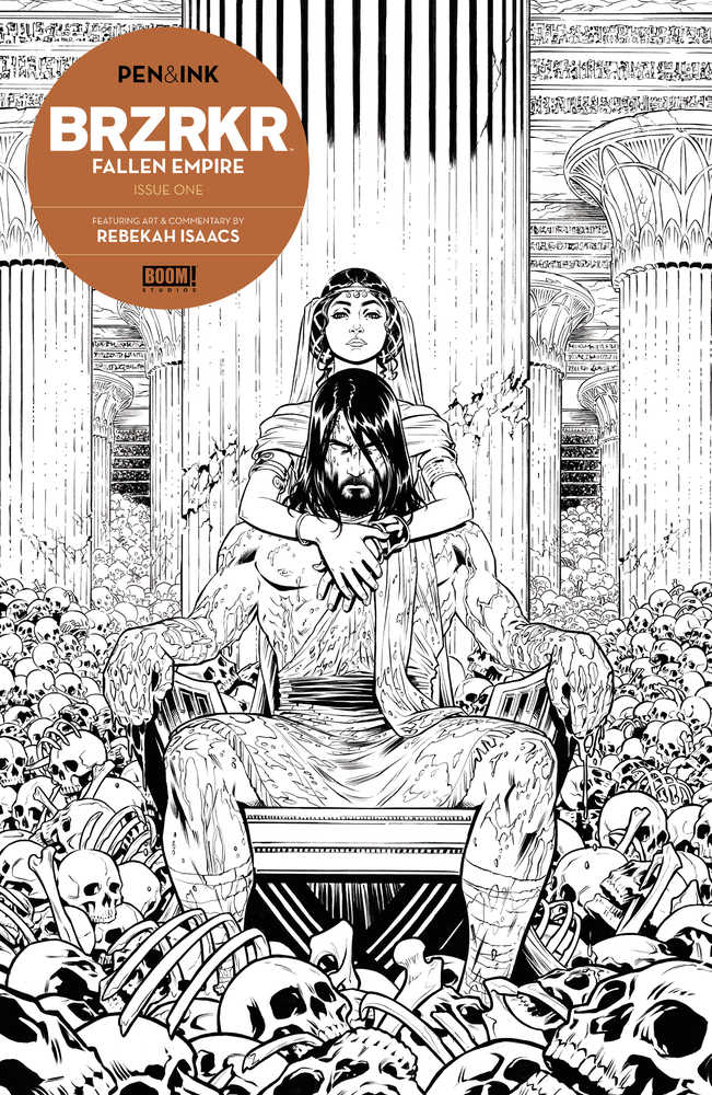 Boom! Studios Brzrkr Fallen Empire Pen & Ink #1 Rebekah Isaacs