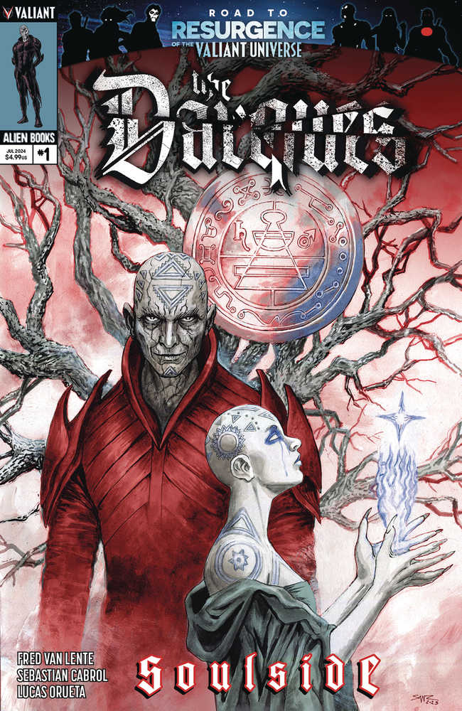 Valiant Entertainment Darques Soulside #1 Salvador Sanz