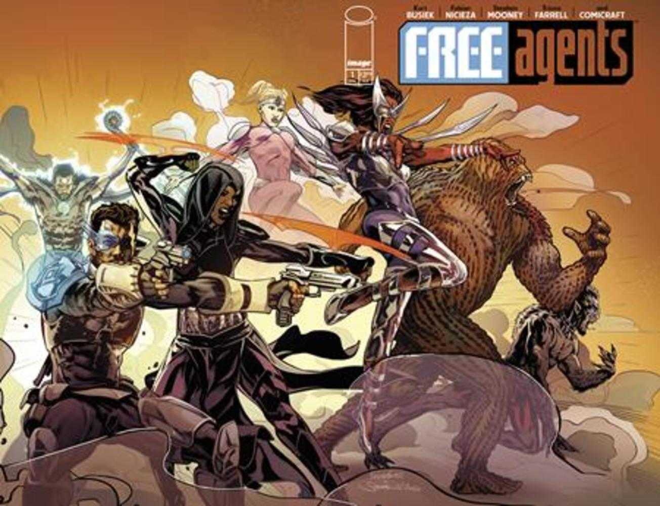 Image Comics Free Agents #1 Stephen Mooney