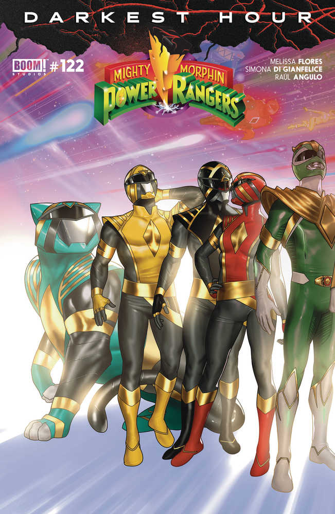 Boom! Studios Mighty Morphin Power Rangers #122 Taurin Clarke Cover A