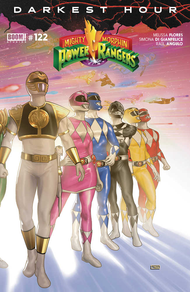 Boom! Studios Mighty Morphin Power Rangers #122 Taurin Clarke Cover B