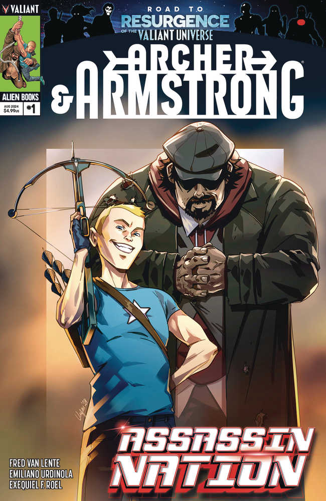 Valiant Entertainment Archer & Armstrong Assassin Nation #1 Evelin Unfer