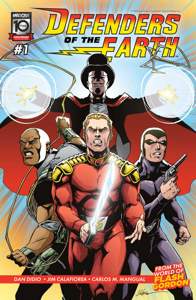 Mad Cave Studios Defenders Of The Earth #1 Jim Calafiore
