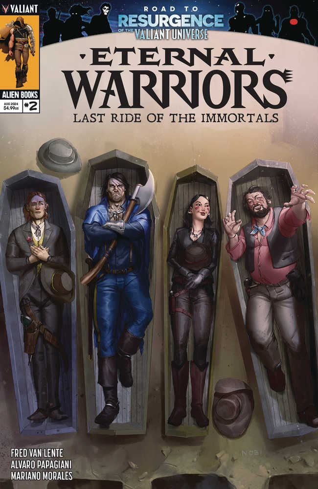 Valiant Entertainment Eternal Warriors Last Ride Immortals #2 Nobi