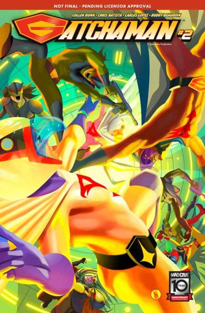 Mad Cave Studios Gatchaman #2 Inaki Miranda