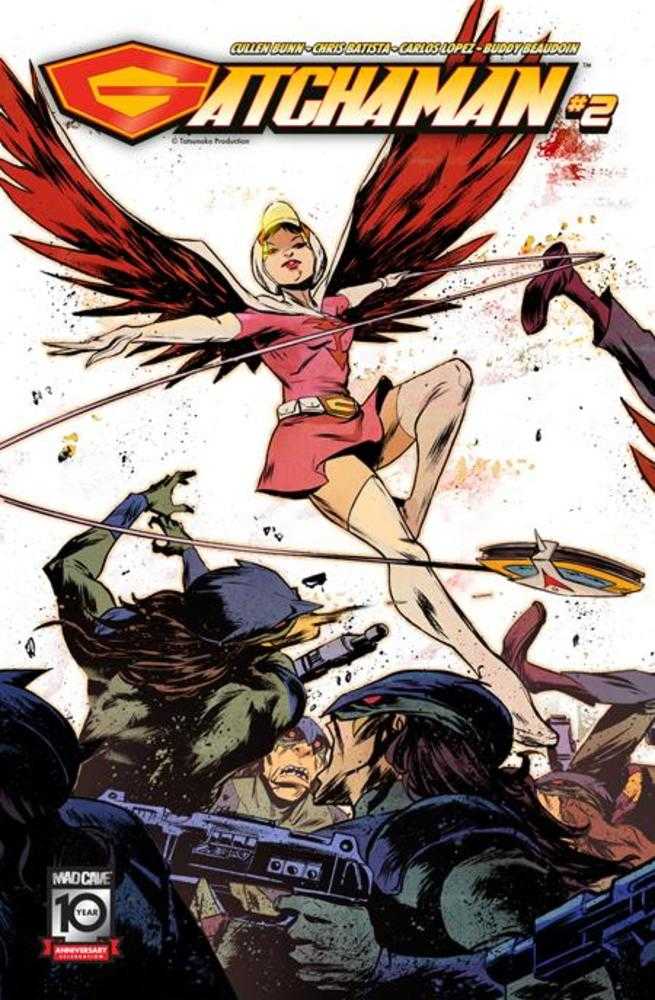 Mad Cave Studios Gatchaman #2 Sanford Greene