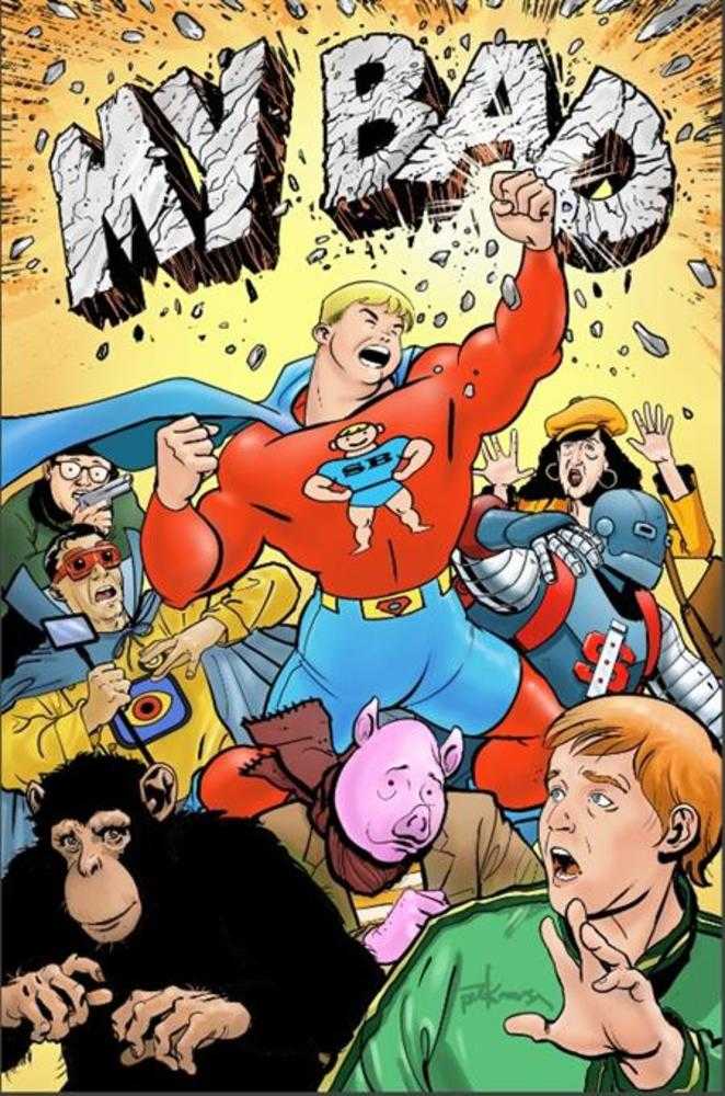 Ahoy Comics My Bad Escape From Peculiar Island #4 Peter Krause