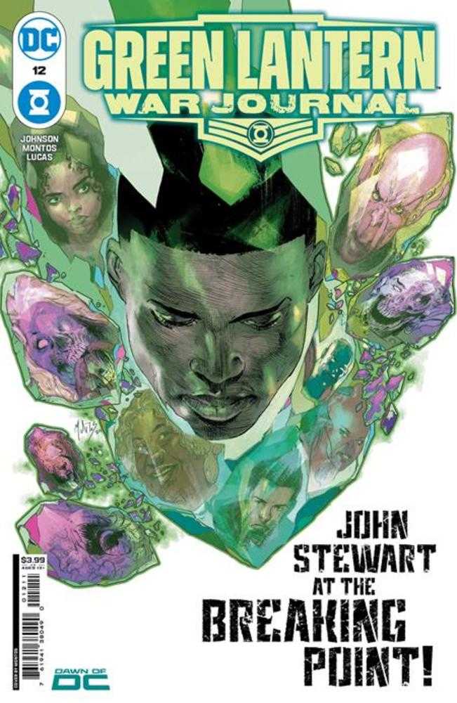 DC Comics Green Lantern War Journal #12 Montos